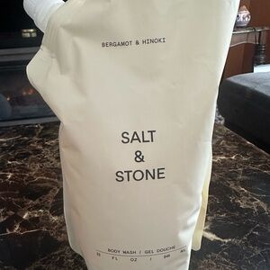 Cream Body Wash salt and stone bergamont and hinoki